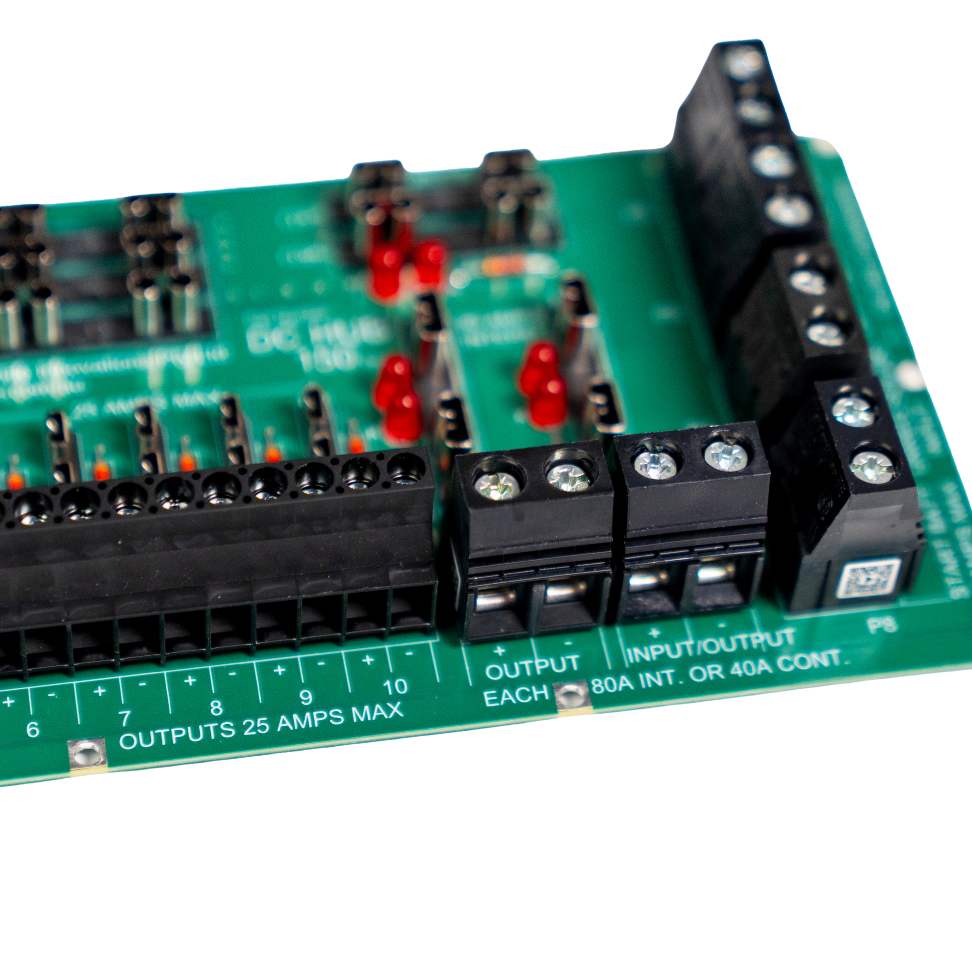 Egon DC-Hub Close-up Image of Connectors