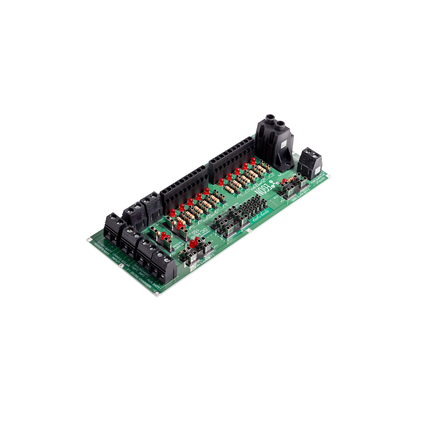Egon DC-Hub 2.1 - Power Distribution Hub For Dual Battery Systems Integrated Fuse Box