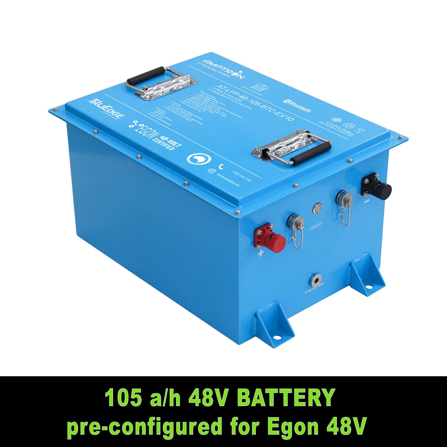 EGON 48V Certified 105Ah LiFePO4 Battery