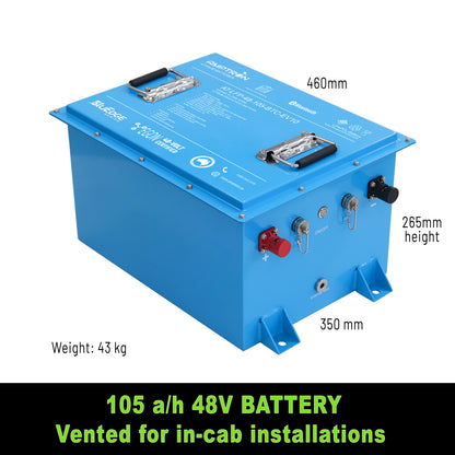 EGON 48V Certified 105Ah LiFePO4 Battery