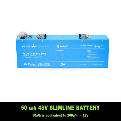 EGON 48V 50Ah LiFePO4 SLIMLINE BluEdge battery