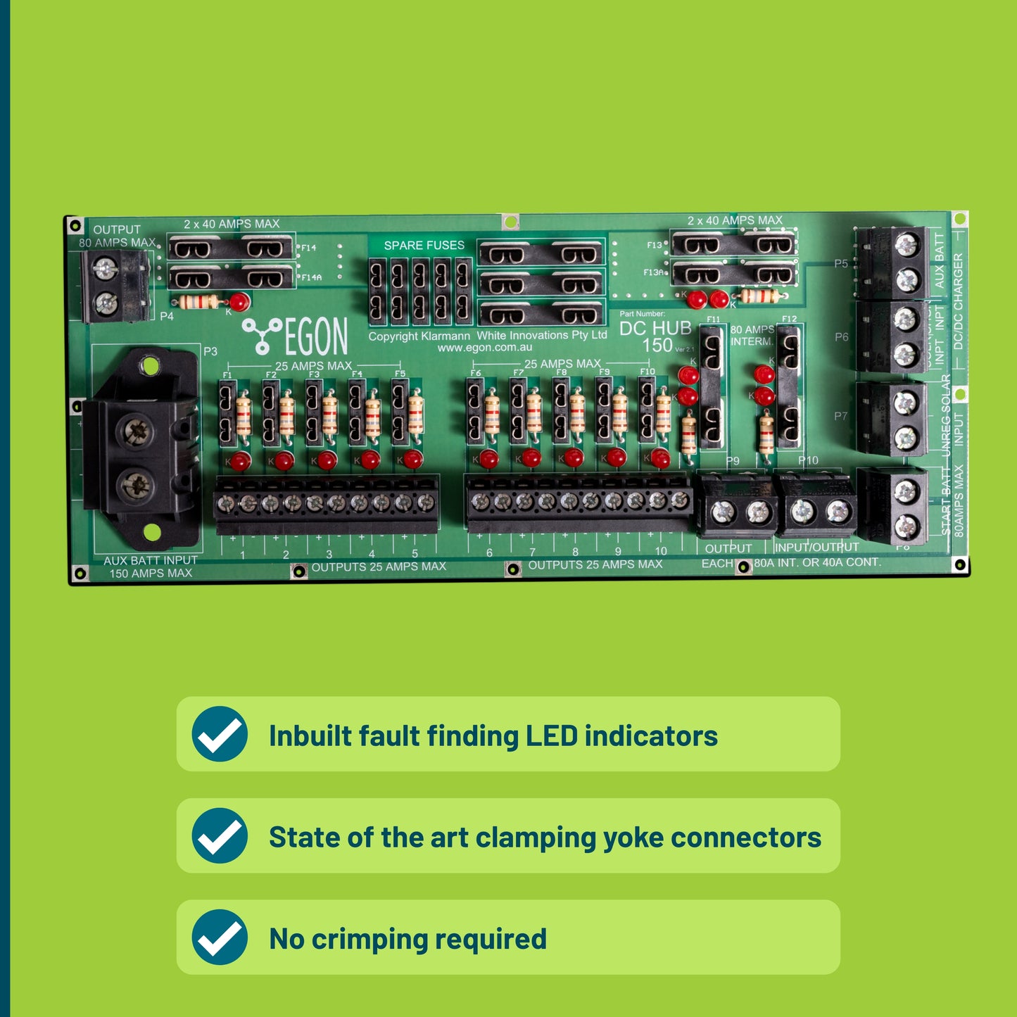 EGON DC-HUB | POWER DISTRIBUTION HUB