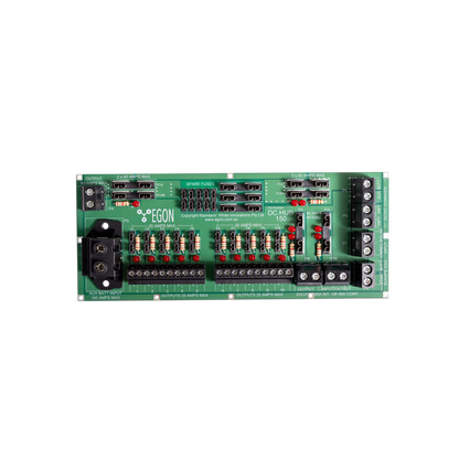 Egon DC-Hub 2.1 - Power Distribution Hub For Dual Battery Systems Integrated Fuse Box