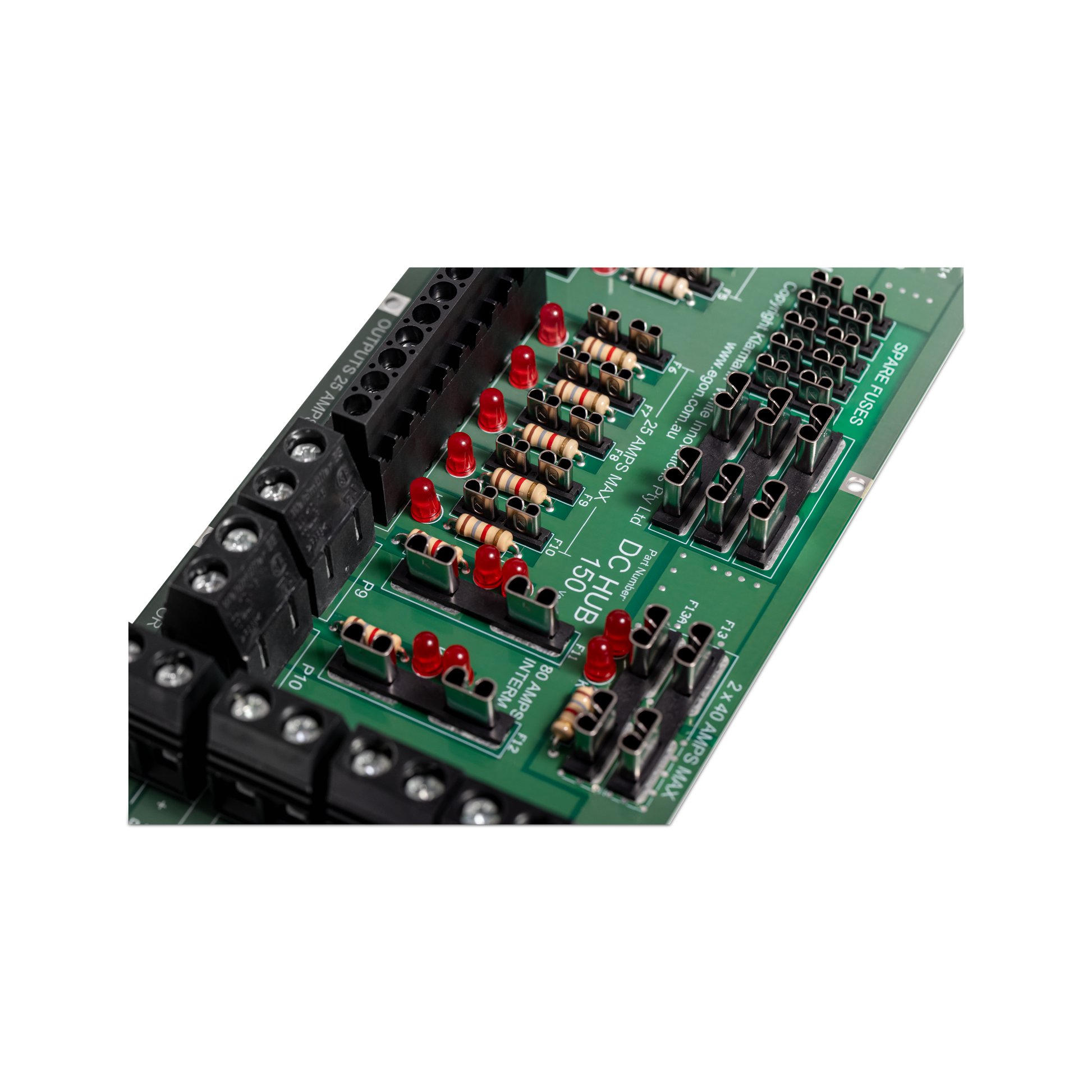 Egon DC-Hub 2.1 - Power Distribution Hub For Dual Battery Systems Integrated Fuse Box