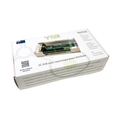 EGON DC-HUB 2.1 | POWER DISTRIBUTION HUB FOR DUAL BATTERY SYSTEMS INTEGRATED FUSE BOX