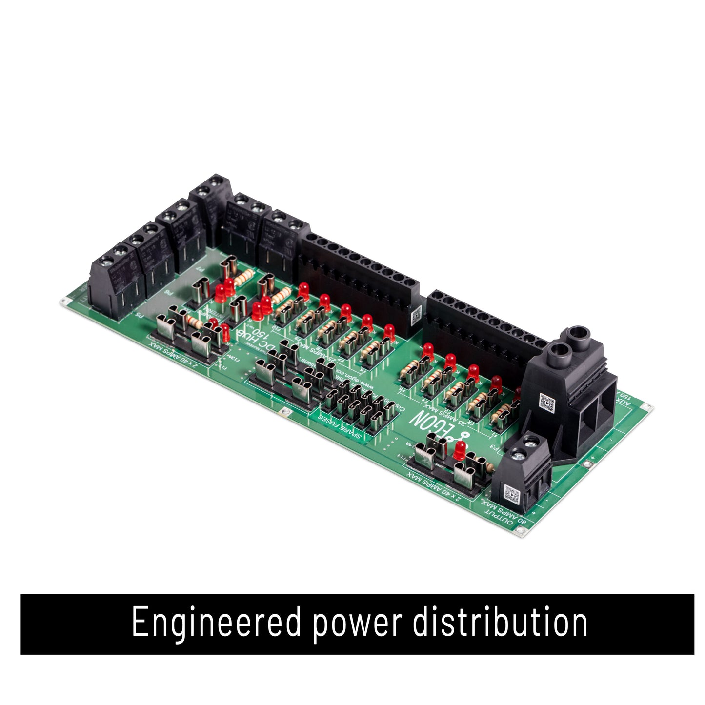EGON DC-HUB 2.1 | POWER DISTRIBUTION HUB FOR DUAL BATTERY SYSTEMS INTEGRATED FUSE BOX