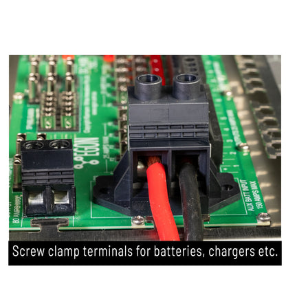 EGON DC-HUB 2.1 | POWER DISTRIBUTION HUB FOR DUAL BATTERY SYSTEMS INTEGRATED FUSE BOX