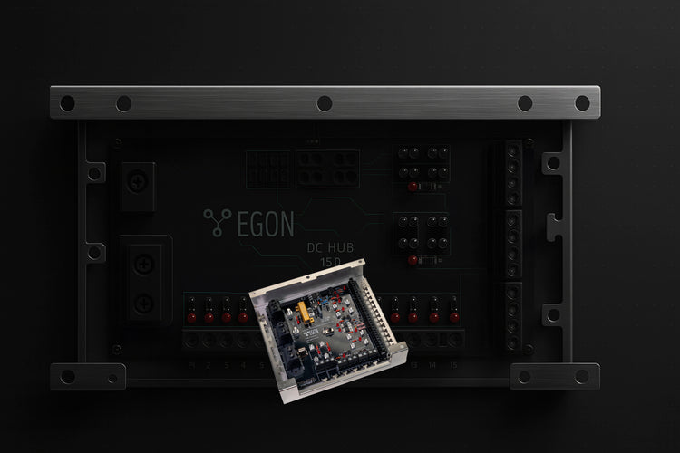 EGON 48V. Ends the need for shore power. Up to 5kw charge rates.