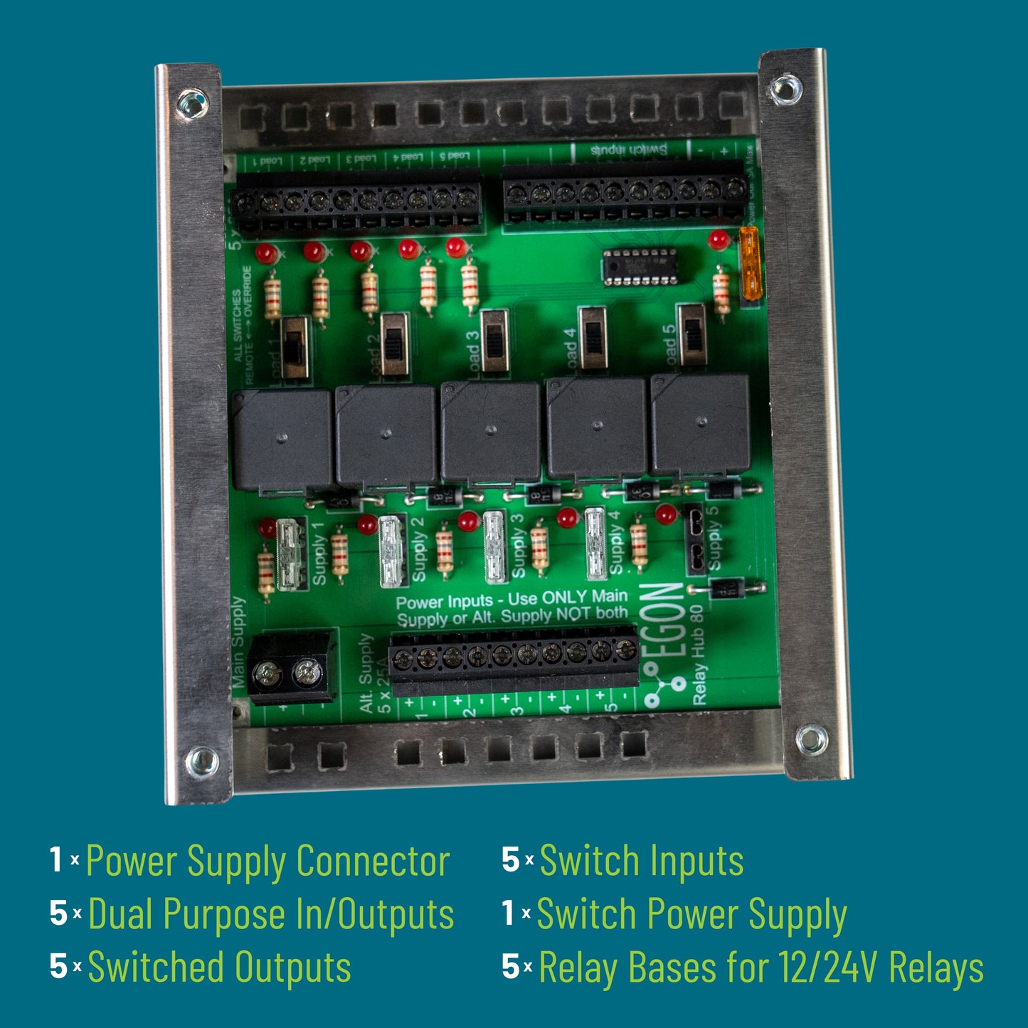 EGON RELAY-HUB | SWITCHING POWER DISTRIBUTION