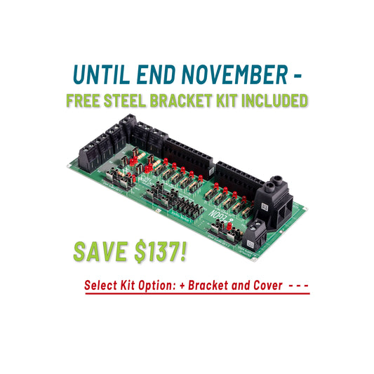 EGON DC-HUB 2.1 | POWER DISTRIBUTION HUB FOR DUAL BATTERY SYSTEMS INTEGRATED FUSE BOX