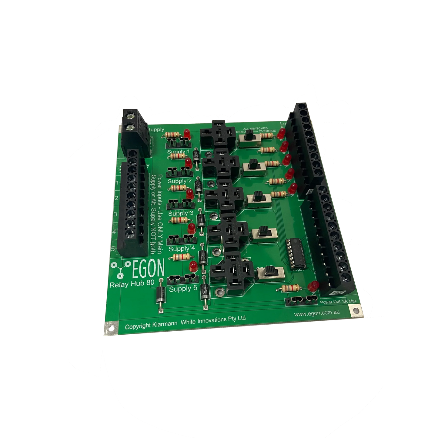 Egon Relay-Hub | Power Distribution