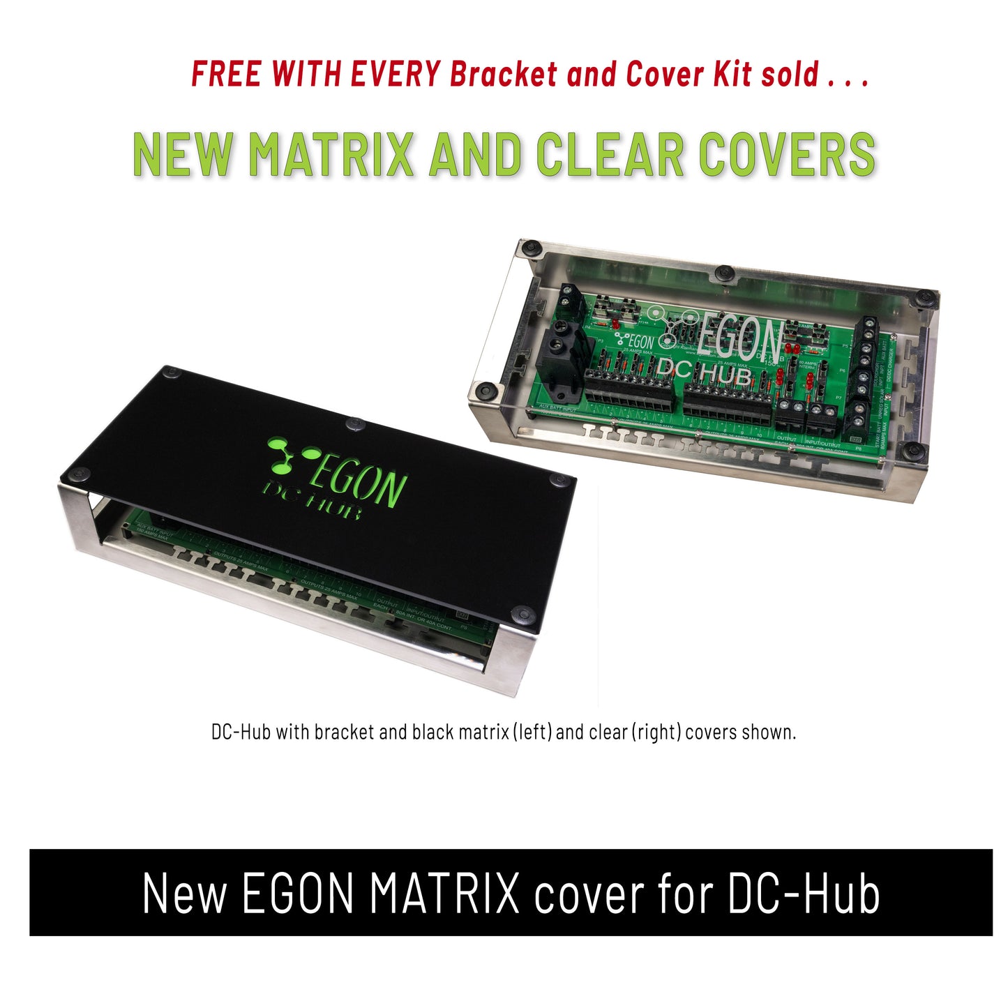 EGON DC-HUB BRACKET AND COVER ONLY