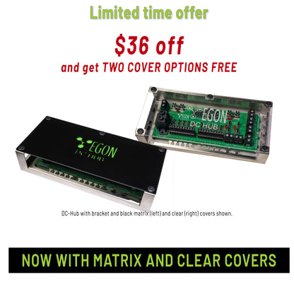 EGON DC-HUB 2.1 | POWER DISTRIBUTION HUB FOR DUAL BATTERY SYSTEMS INTEGRATED FUSE BOX