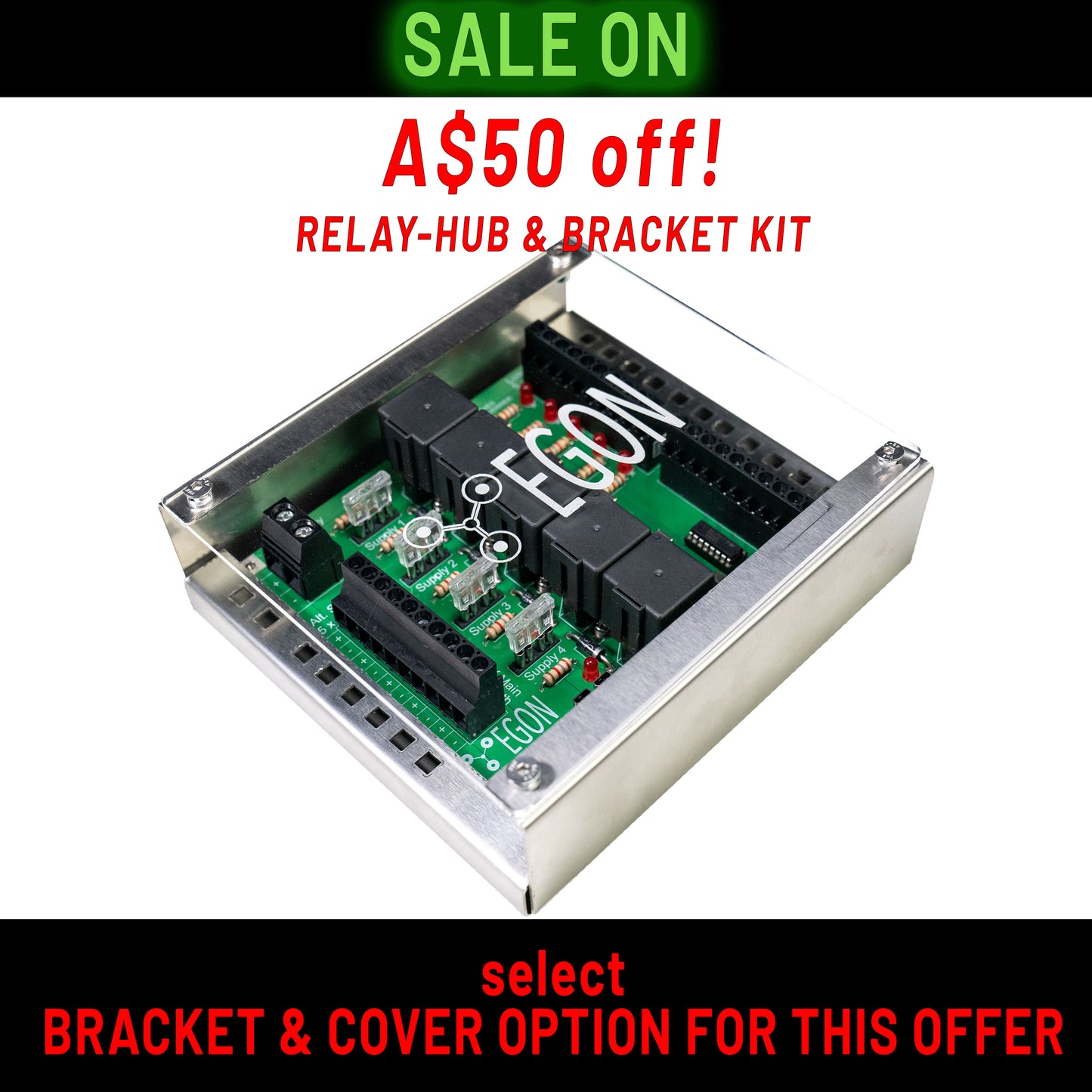 EGON RELAY-HUB | SWITCHING POWER DISTRIBUTION